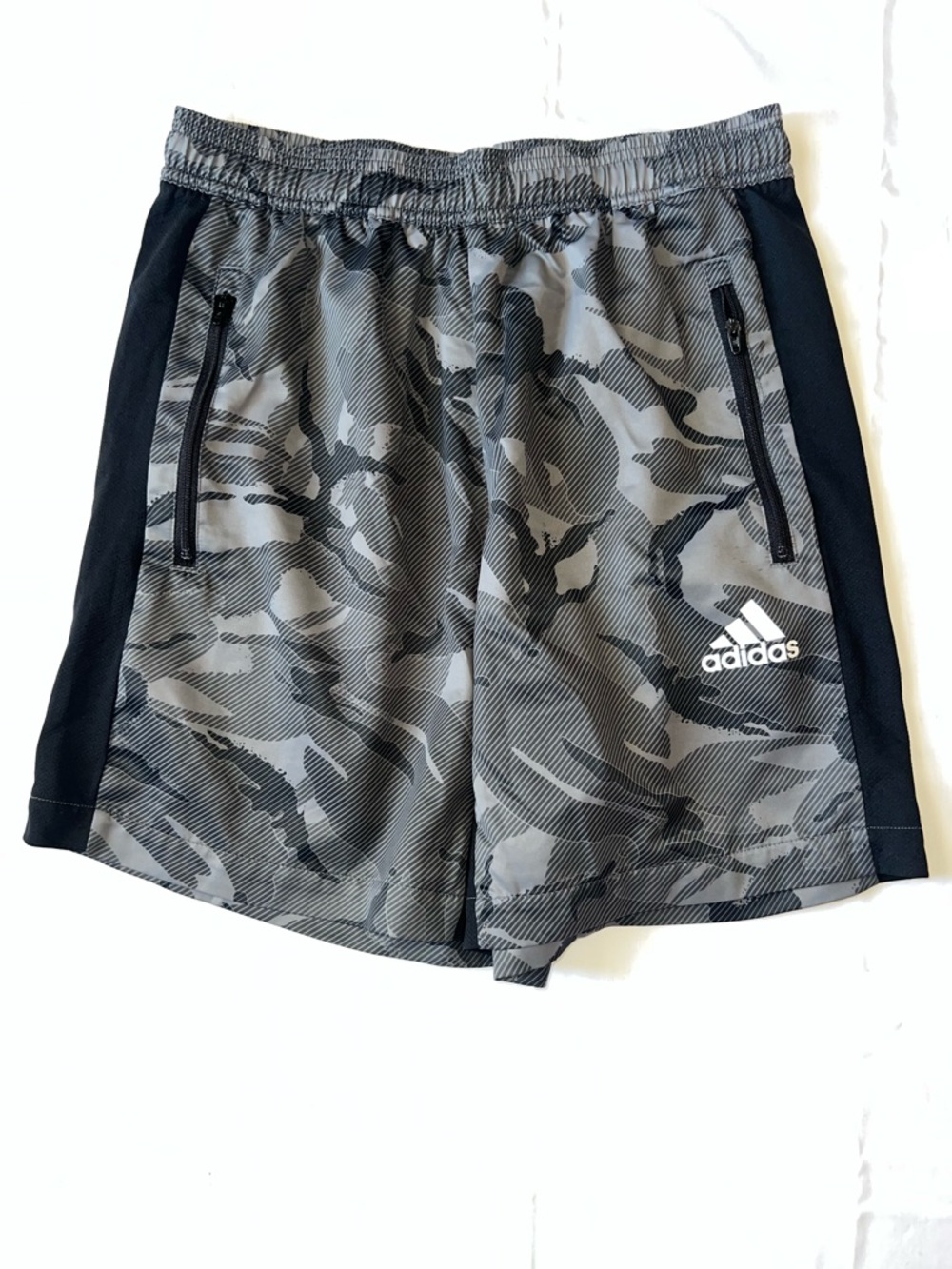 Adidas Black Camouflage Shorts Medium